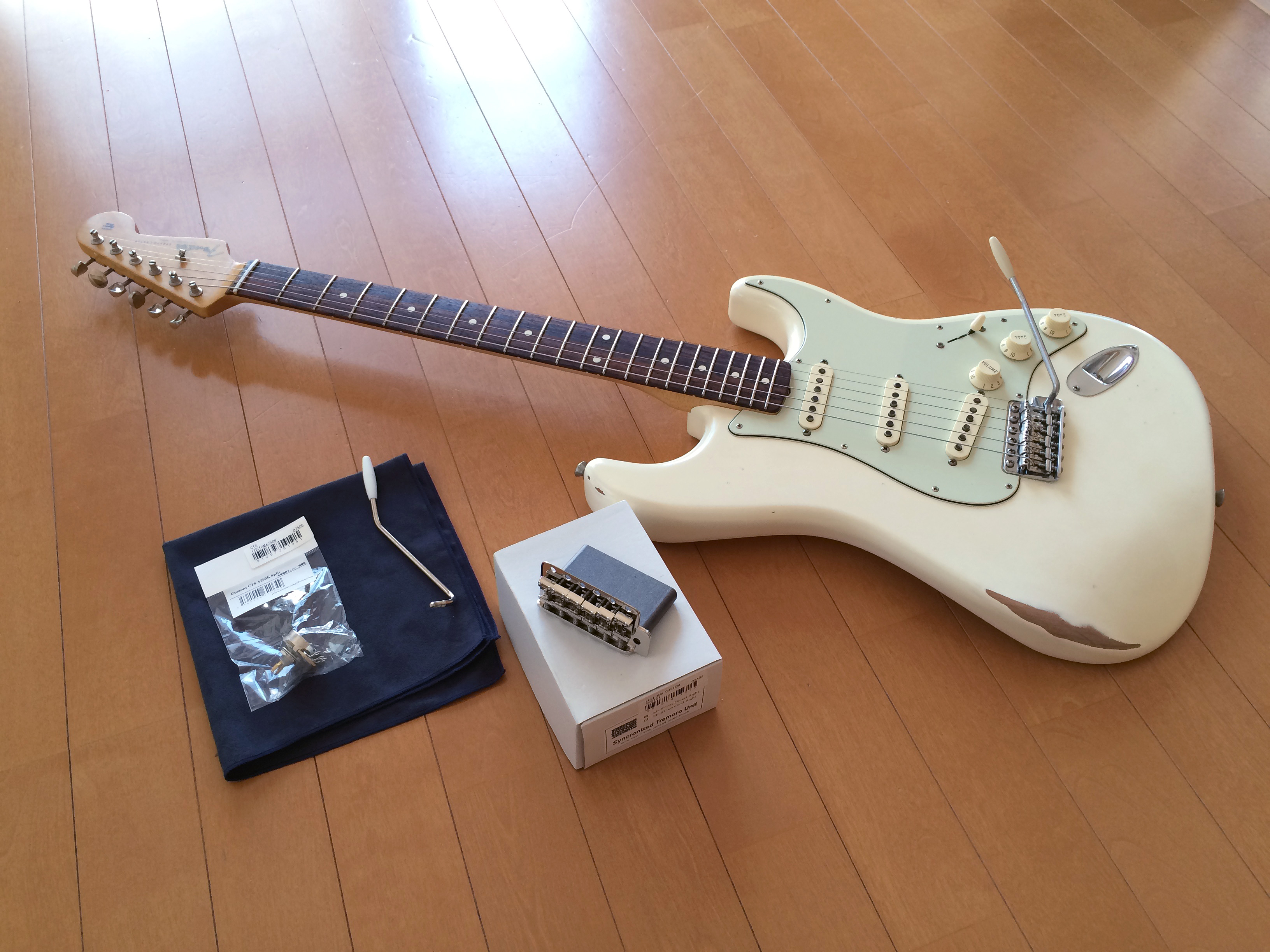 全体的に使用感が御座いますfender mex road worn - bridge custom